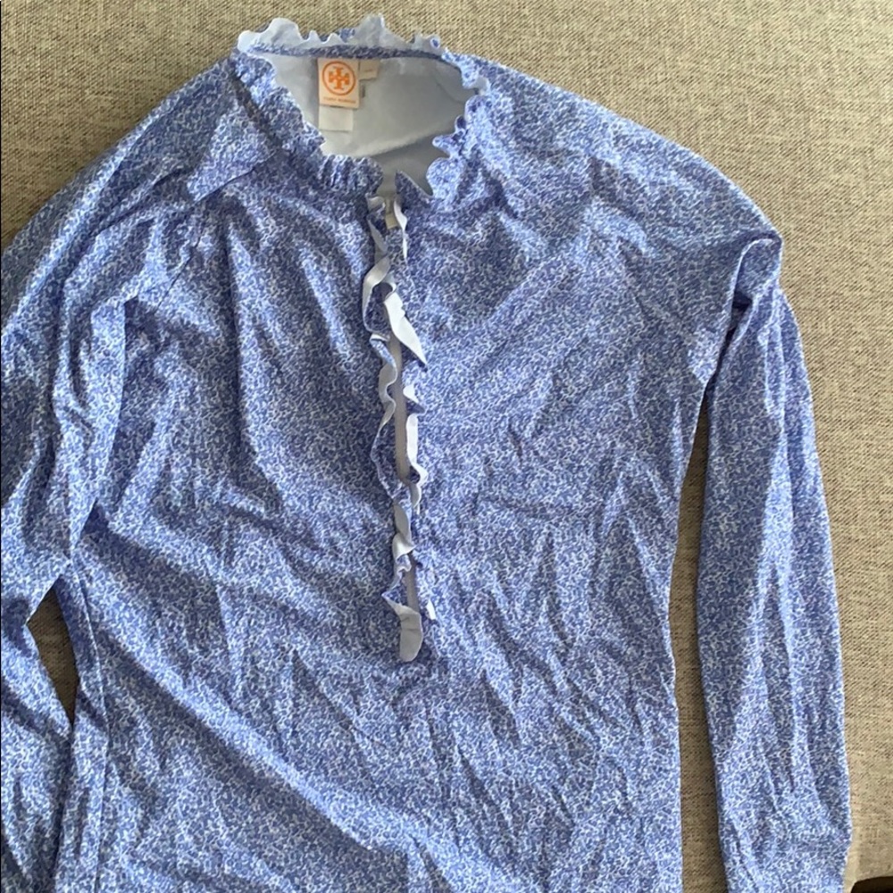Tory Burch women’s swim sun long sleeve top